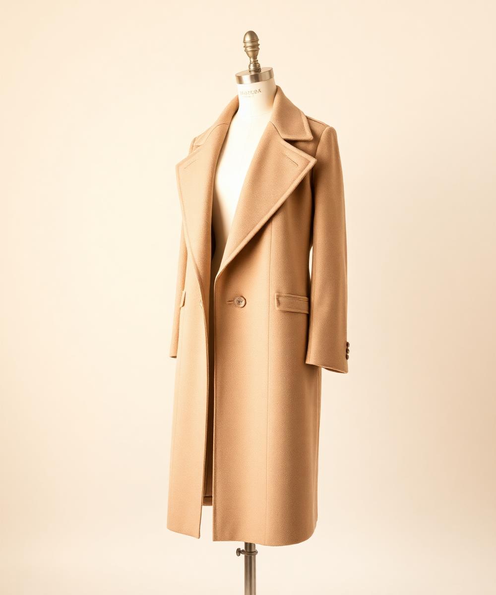 Camel Cashmere Longcoat